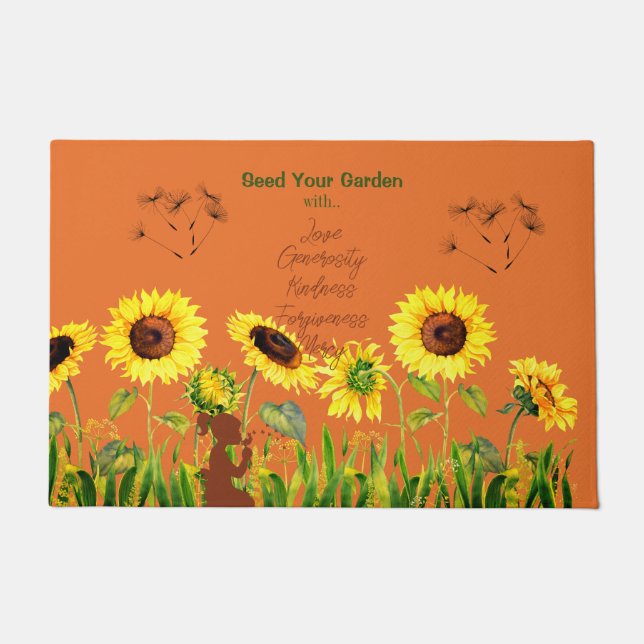 Paillasson Fleurs de soleil géantes (Devant)