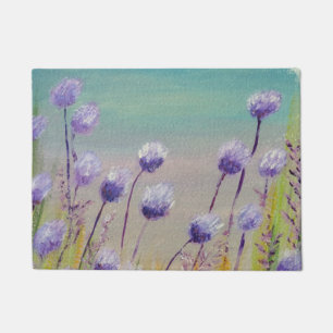 Paillasson Fleurs sauvages violets