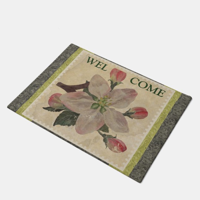 Paillasson Floral : mat Vintage (Incliné)