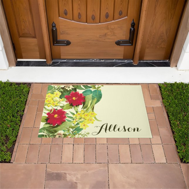 Paillasson Floral vintage (De plein air)