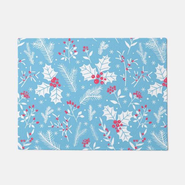 Paillasson Flore hivernale 2 (Devant)