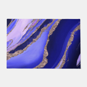 Paillasson Flux Lapis bleu et lavande