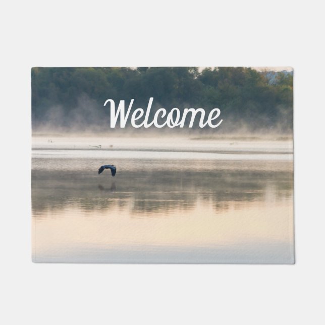 Paillasson Foggy Morning Vol Welcome Doormat (Devant)