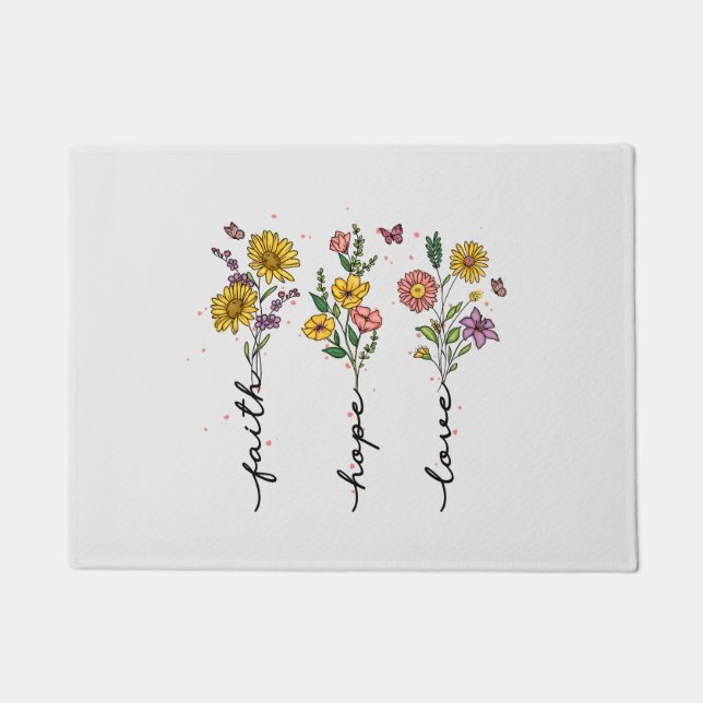 Paillasson Foi-Espoir-Amour (Devant)