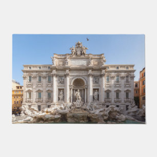 Paillasson Fontaine de Trevi tôt le matin - Rome, Italie