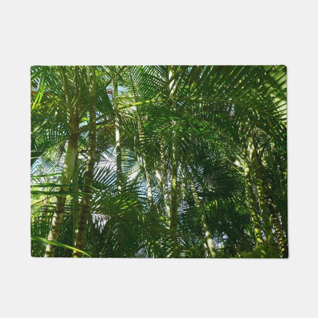 Paillasson Forest of Palm Trees Tropical Nature (Devant)