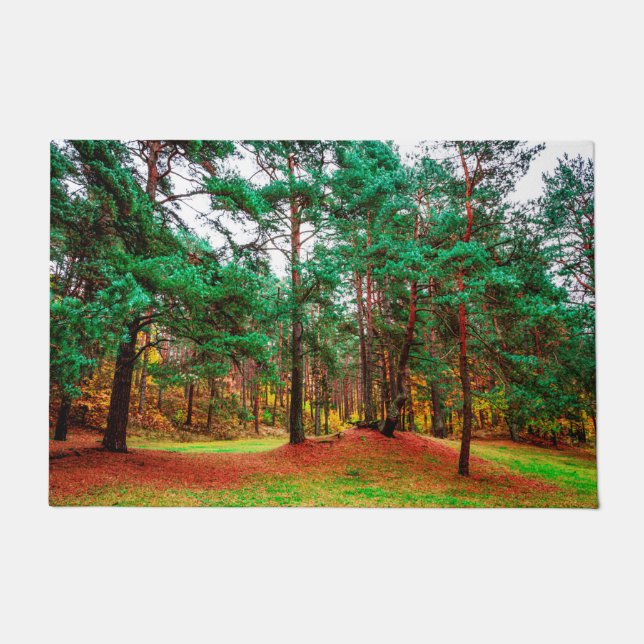 Paillasson Forêt mixte d'automne (Devant)