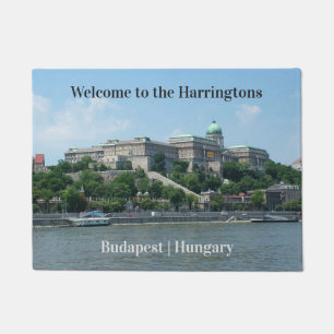 Paillasson Format de document Budapest texte personnalisé