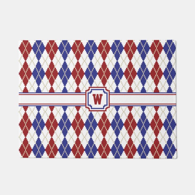 Paillasson Format de Jacquard Americana (Devant)