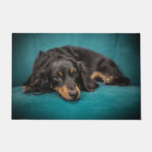 Paillasson Format de port photo personnalisé (Devant)