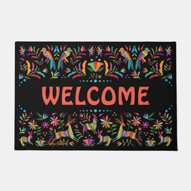 Paillasson Format Otomi mexicain (Devant)