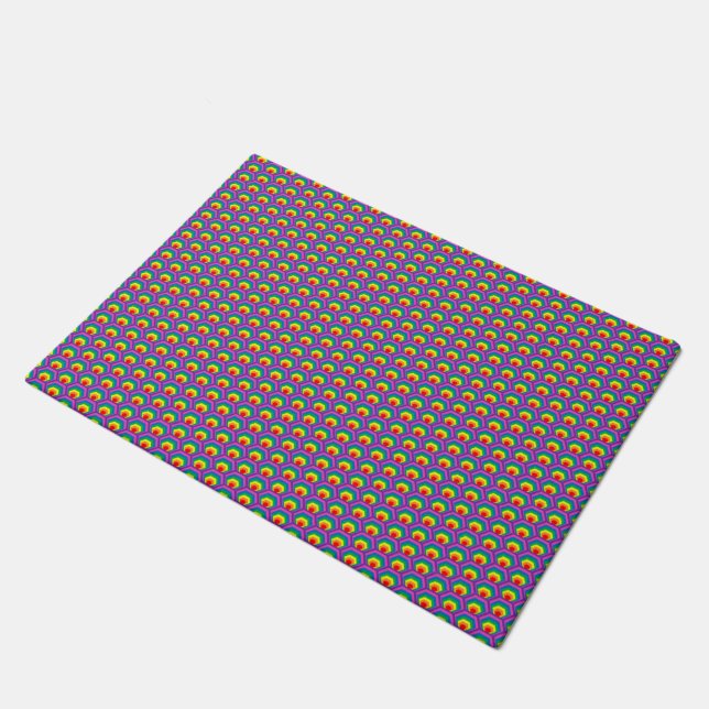Paillasson Formes colorées Abstraites (Incliné)