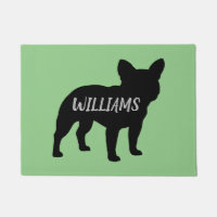 Français Bulldog Silhouette Personnalisé Français