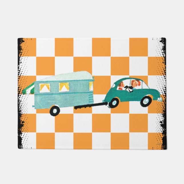 Paillasson Frapper la route ouverte 1 (Devant)