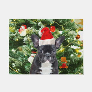 Paillasson French Bulldog Arbre de Noël Ornements Snowman