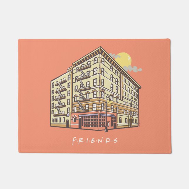 Paillasson FRIENDS™ | L'immeuble de Monica (Devant)