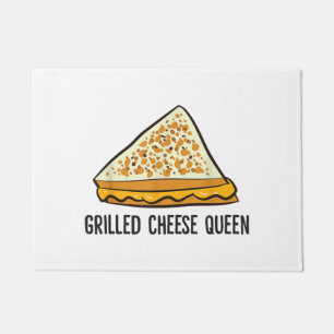 Paillasson Fromage Grillé Queen Funny Fromage Grillé