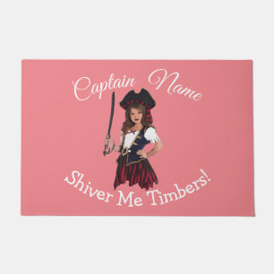 Paillasson Fun Rose Girl Pirate