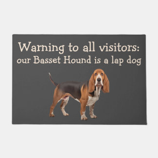 Paillasson Funny Basset Hound Thème Maison Animaux Humours Ma