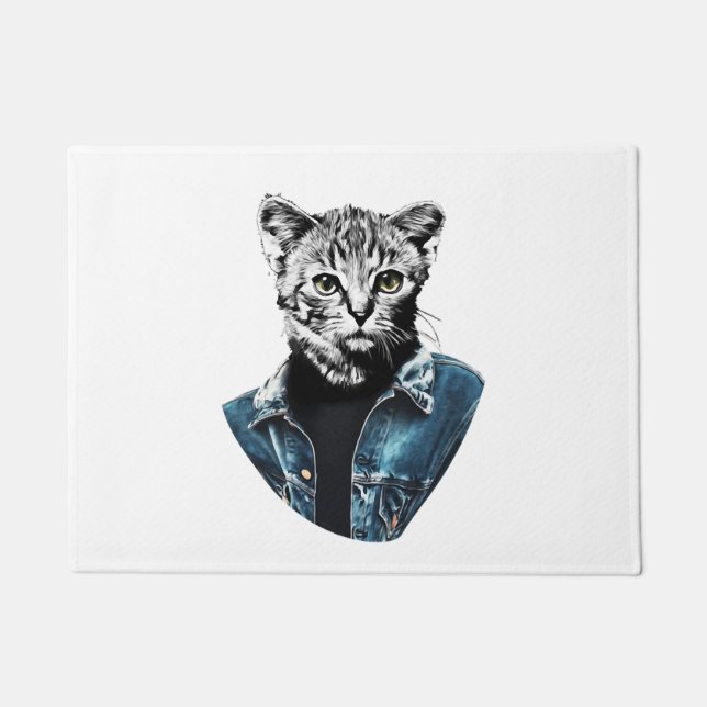 Paillasson Funny Cat      (Devant)