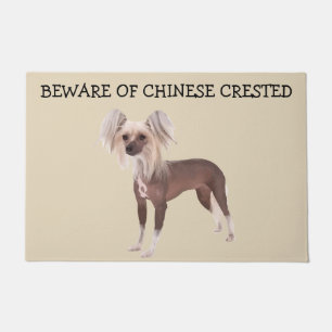 Paillasson Funny Chinese Crested Dog