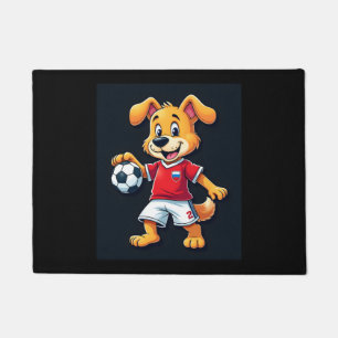 Paillasson Funny Dachshund Chien Hotdog Sandwich Weenie Sauci
