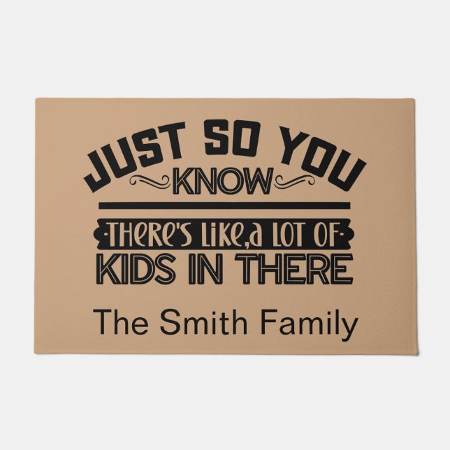 Paillasson Funny Personalized Welcome Doormat  (Devant)