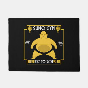 Paillasson Funny Sumo Wrestler