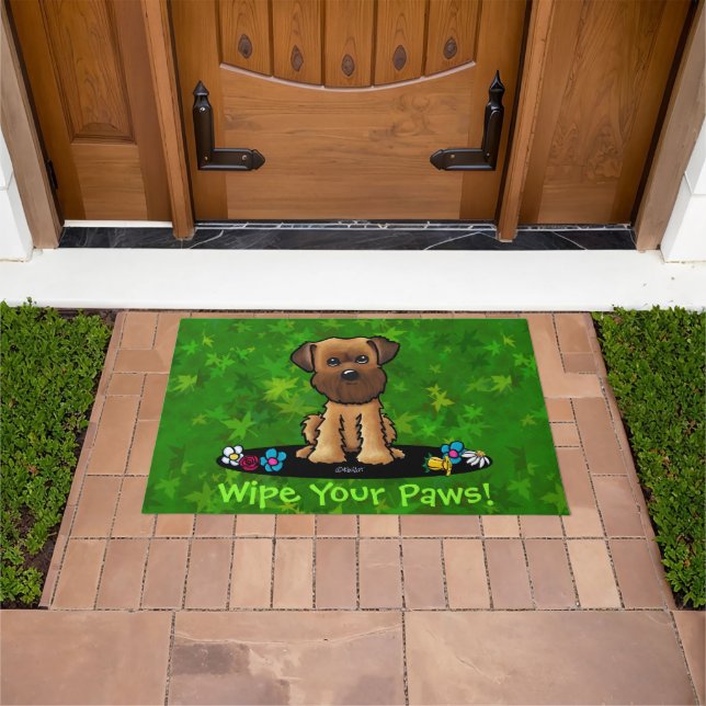 Paillasson Garden Helper Brussels Griffon Doormat (De plein air)