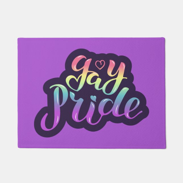Paillasson Gay pride (Devant)