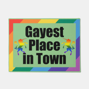 PAILLASSON GAYEST PLACE DANS LA VILLE DOORMAT