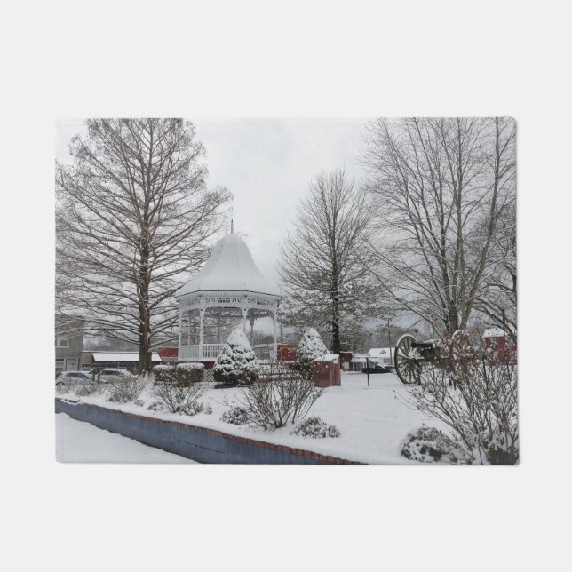 Paillasson Gazebo et Canon (Devant)