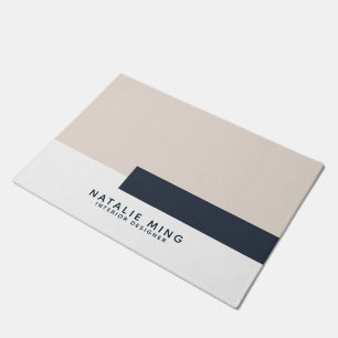 Paillasson Géométrique moderne minimale