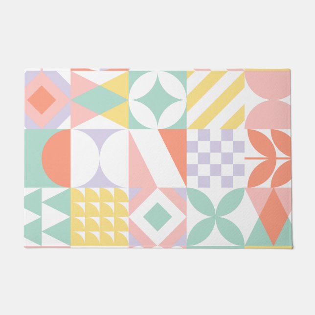 Paillasson géométrique n° 32 (Devant)