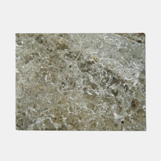 Paillasson Glace glaciaire Texture nature Abstraite (Devant)