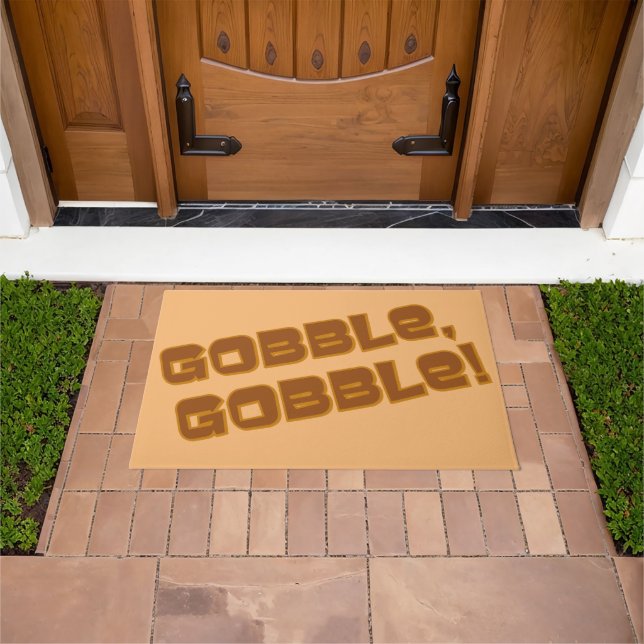 Paillasson Gloups, Gloups Thanksgiving   (De plein air)
