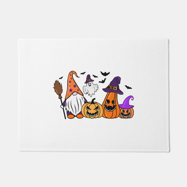 Paillasson Gnome Halloween (Devant)