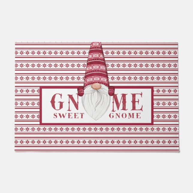 Paillasson Gnome Sweet Gnome (Devant)