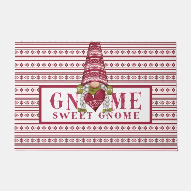 Paillasson Gnome Sweet Gnome (Devant)