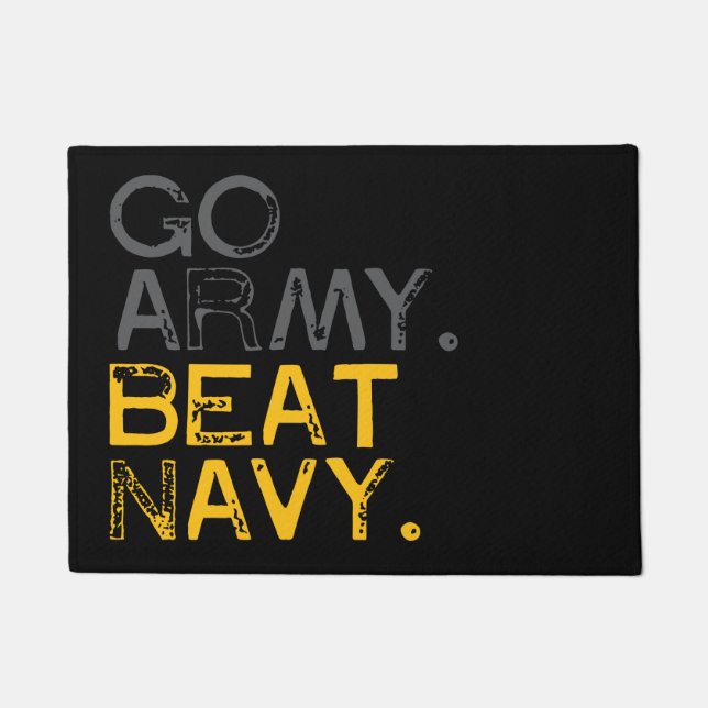 Paillasson Go Army Beat Navy (Devant)