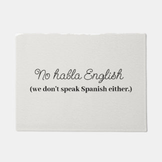 Paillasson Go away funny doormat