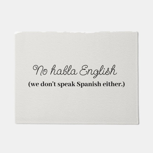 Paillasson Go away funny doormat  (Devant)