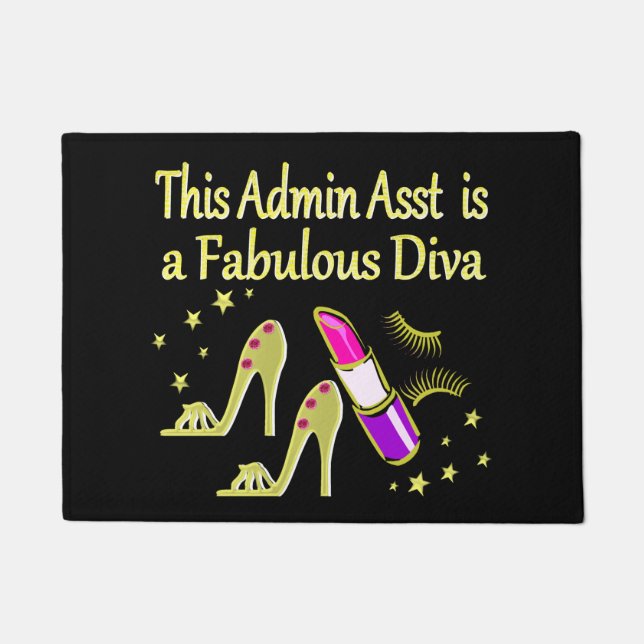 PAILLASSON GOLD GLITZY ADMIN ASSISTANT DIVA DESIGN (Devant)