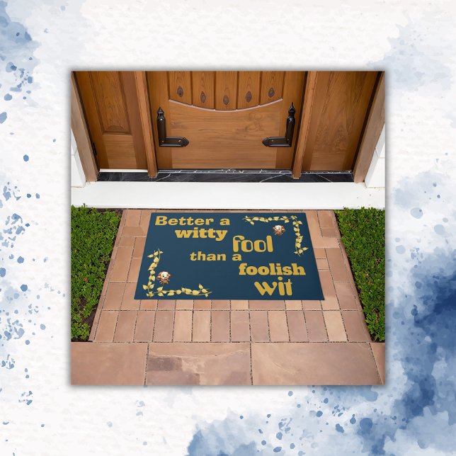 Paillasson Gold on Blue - Mieux qu'un... | (Créateur téléchargé)