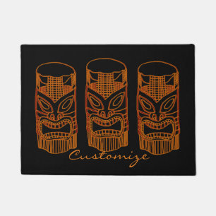 Paillasson Gold Tiki Sculpture Thunder_Cove Doormat