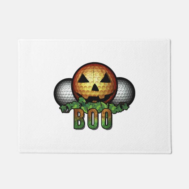 Paillasson Golf Club Parcours Halloween Golfer Retirement Cad (Devant)