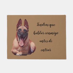Paillasson Gracioso Felpudo Belga Malinois Perro