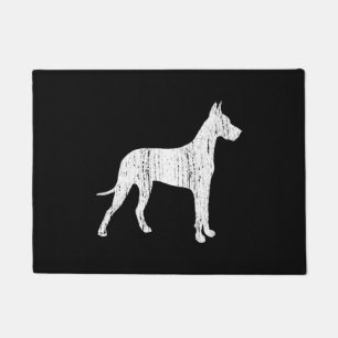 Paillasson Grand chien Dane propriétaire cadeau animal Vintag