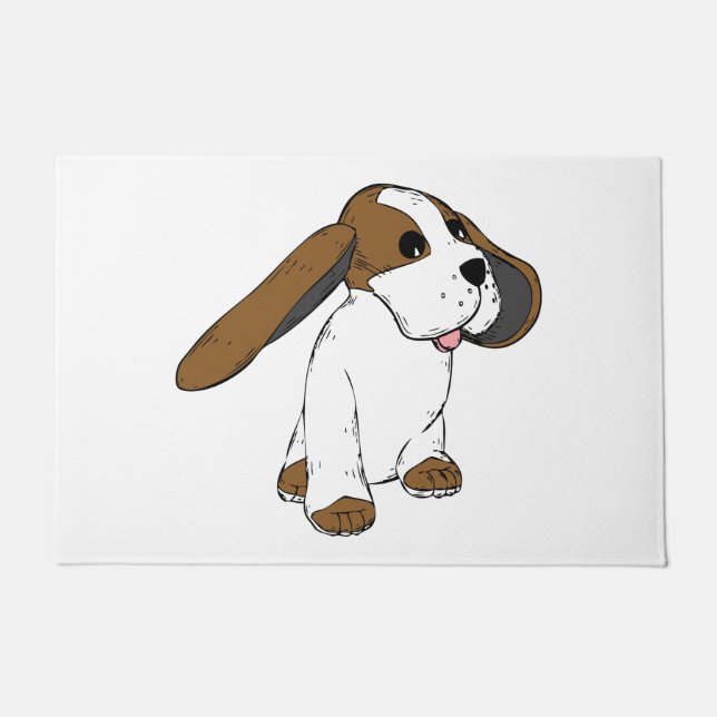 Paillasson Grand Chien Oreillard (Devant)