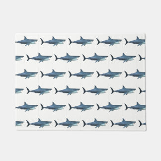 Paillasson Grand requin blanc